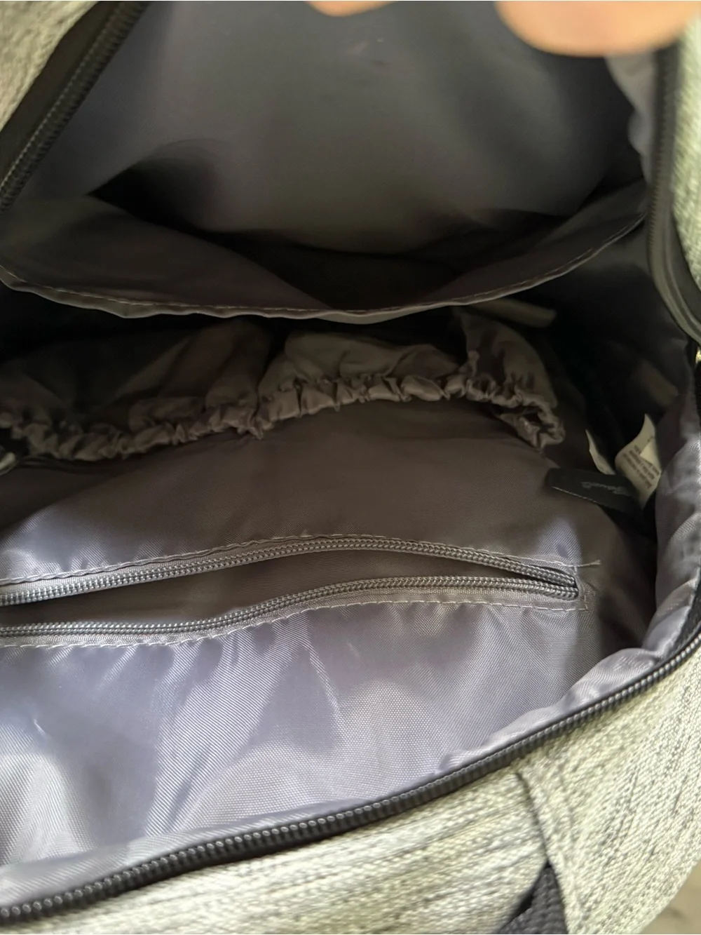Eddie Bauer Gray and Black Travel Backpack